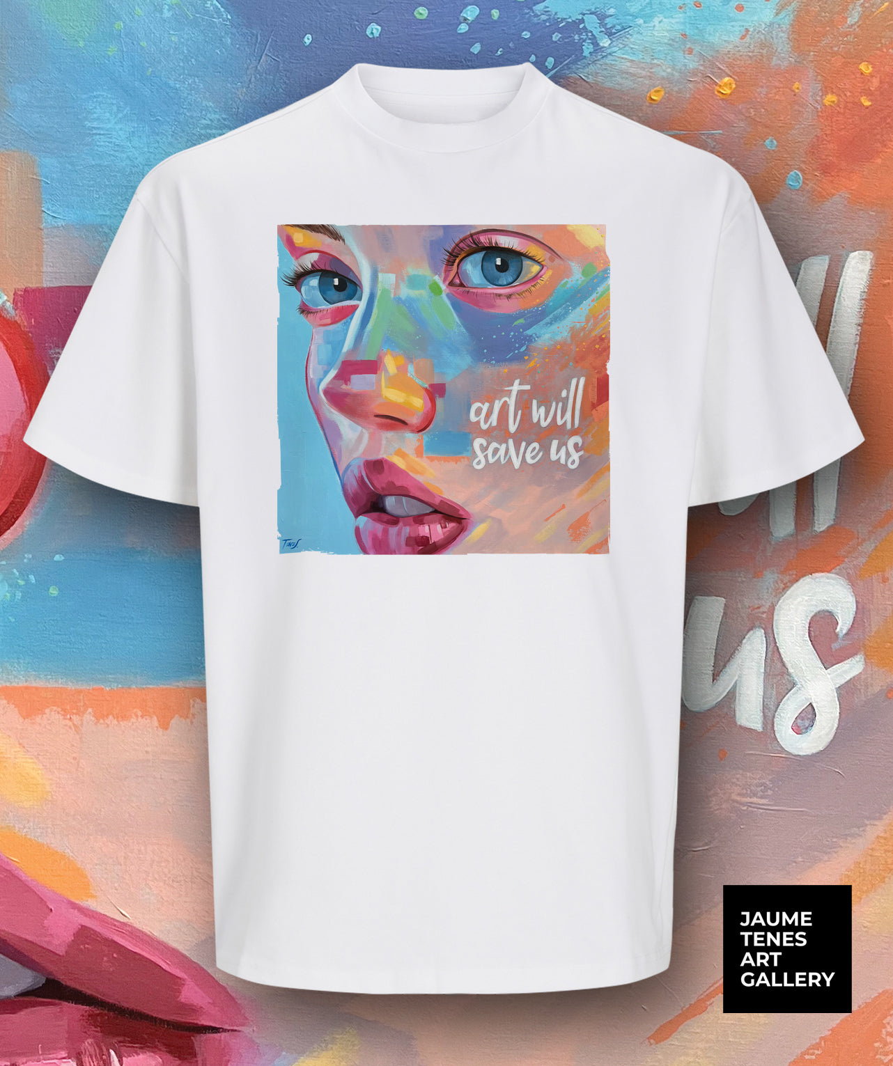 Let Art lead the way. This T-shirt celebrates the power of creativity and culture to inspire, heal, and transform.