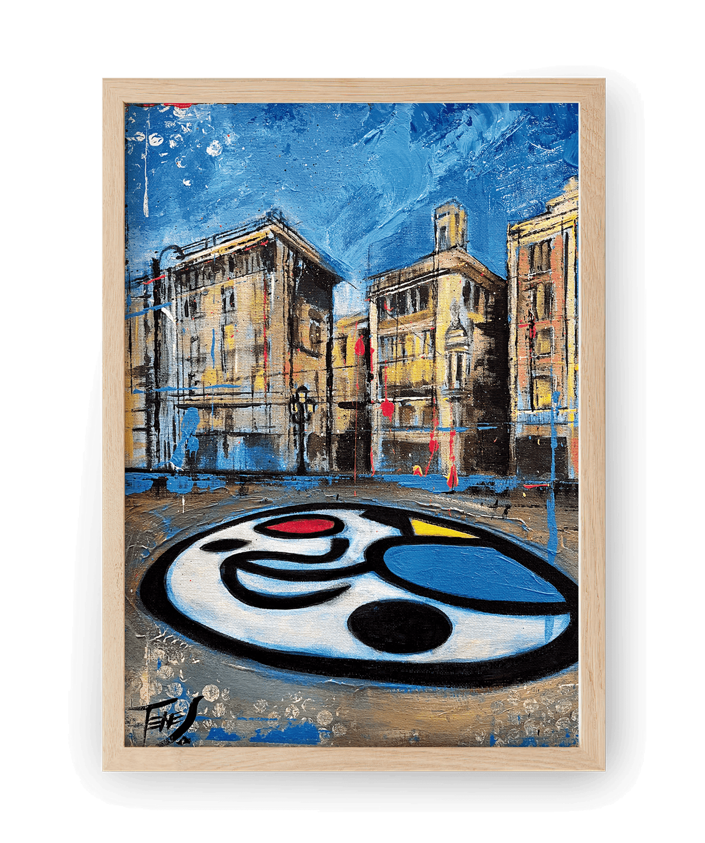 Art Print "Les Rambles de Miró"
