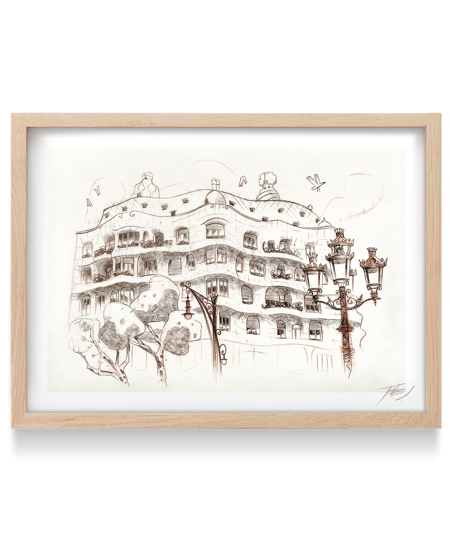 Art Print "Pedrera"