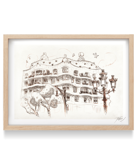Art Print "Pedrera"